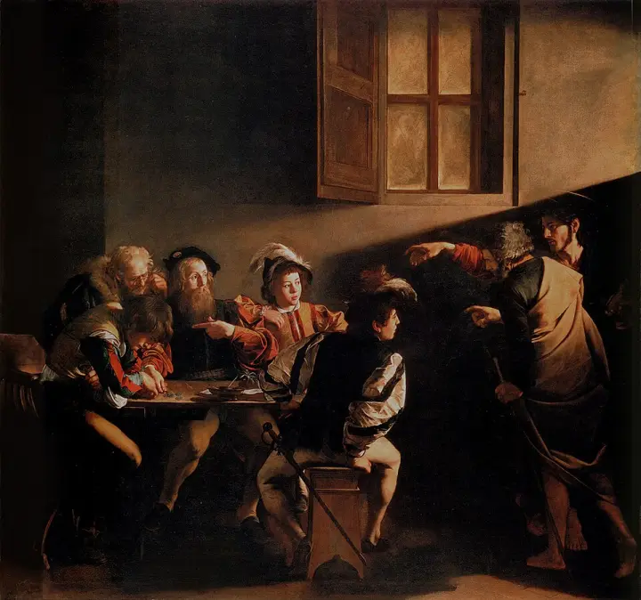 Caravaggio's The Calling of Saint Matthew