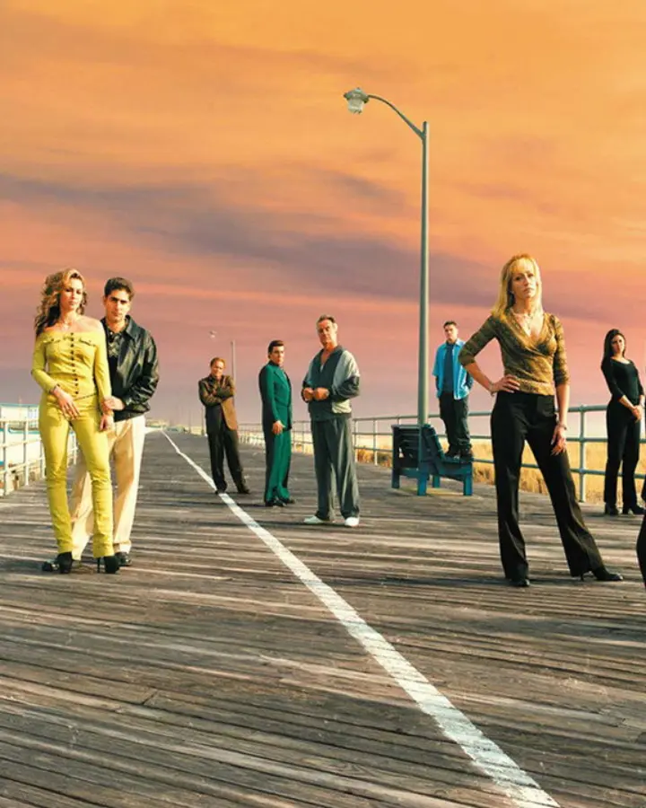 The cast of The Sopranos