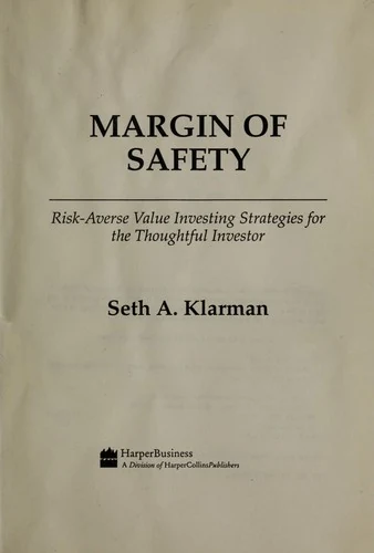Cover of Margin of Safety by Seth Klarman